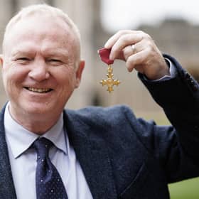 Alex McLeish after being made an Officer of the Order of the British Empire (OBE) during an investiture ceremony at Windsor Castle, Berkshire. Photo: Ben Birchall/PA Wire