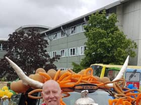 Andy Taylor at taxi drivers children's outing
