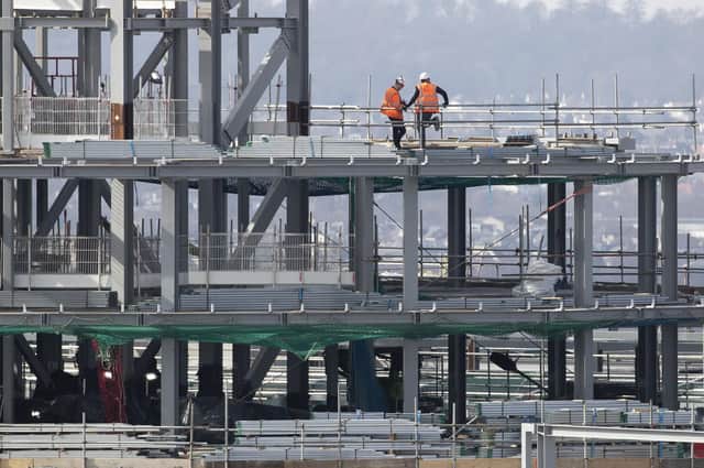 Major construction projects can provide a significant economic boost. Picture: Jane Barlow/PA Wire