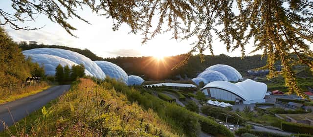 The Eden Project has attracted 22 million visitors since it opened in 2001. Picture: Hufton & Crow