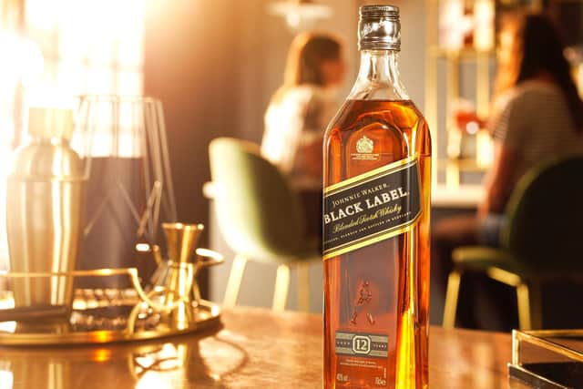 Johnnie Walker Black Label Scotch whisky is one of Diageo's most iconic products.