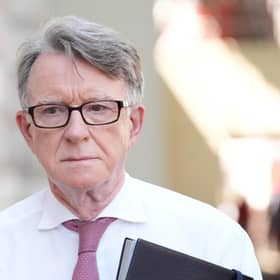 Former Hartlepool MP and UK Ambassador to the US Lord Peter Mandelson.