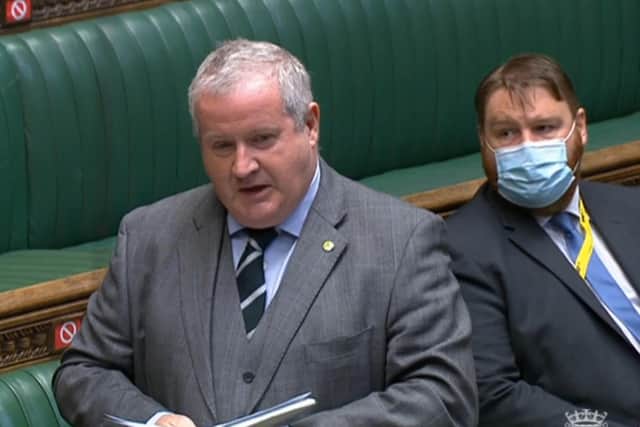 SNP Westminster leader Ian Blackford accused the UK Government of running away from its responsibilities