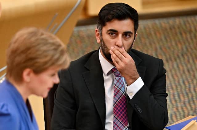 Health Secretary Humza Yousaf and First Minister Nicola Sturgeon have overseen a steep rise in Covid-19 cases over the last month (Picture: Jeff J Mitchell-Pool/Getty Images)