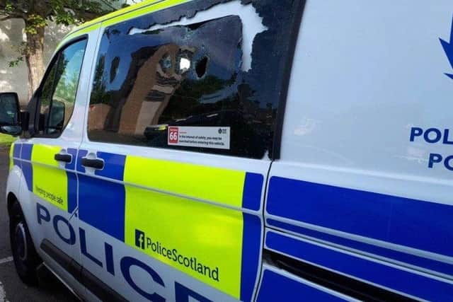 Police are appealing for information after a 'road rage' type incident on the A9.