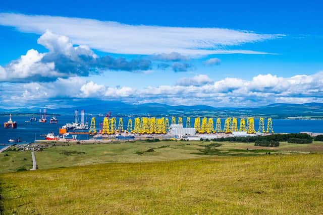 Seagreen, with 114 turbines, is currently the largest offshore wind farm in Scotland and the world's deepest with fixed-bottom foundations. It is due to be fully operational in 2023. Picture: Stuart Nicol Photography