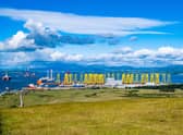Seagreen, with 114 turbines, is currently the largest offshore wind farm in Scotland and the world's deepest with fixed-bottom foundations. It is due to be fully operational in 2023. Picture: Stuart Nicol Photography