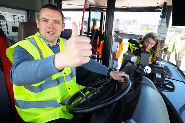 Douglas Ross’s decision to stand for the Westminster parliament while remaining an MSP has dismayed many Conservative colleagues (Picture: Jeff J Mitchell/Getty Images)