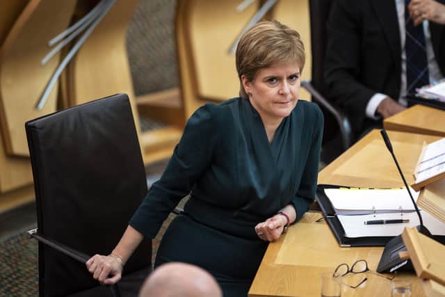 Nicola Sturgeon's iron discipline resulted in a cowed but loyal following but also growing dissatisfaction within the SNP (Picture: Andy Buchanan/pool/Getty Images)