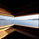 The Factory Bay bird hide, Loch Leven Nation Nature Reserve, November 2011. (Picture Credit: ©Lorne Gill/SNH)