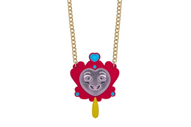 Mirror necklace £115 Tatty Devine x Rachel Maclean