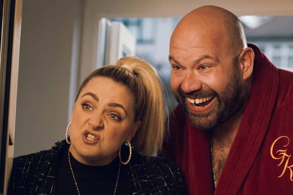 Diamond geezer Gary (Tom Davis) with his beloved Terri (Laura Checkley)