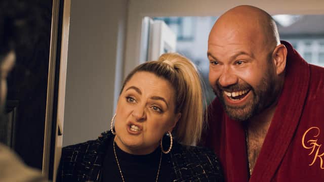 Diamond geezer Gary (Tom Davis) with his beloved Terri (Laura Checkley)