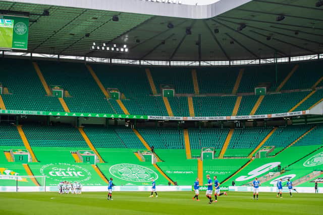 The gap between Celtic and Rangers' wages and revenue is closing. Picture: SNS