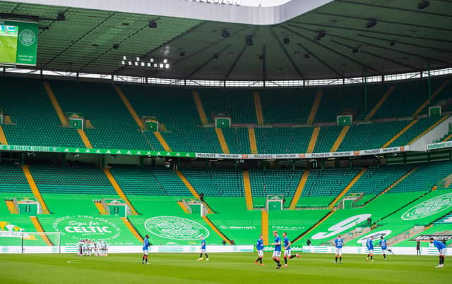 The gap between Celtic and Rangers' wages and revenue is closing. Picture: SNS