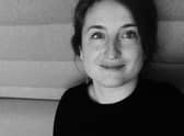 Olga Kuzina drove from Ukraine to Scotland.