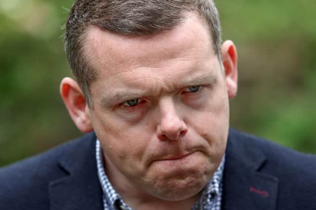 Douglas Ross is stepping down as Scottish Conservative leader (Photo by Jeff J Mitchell/Getty Images)