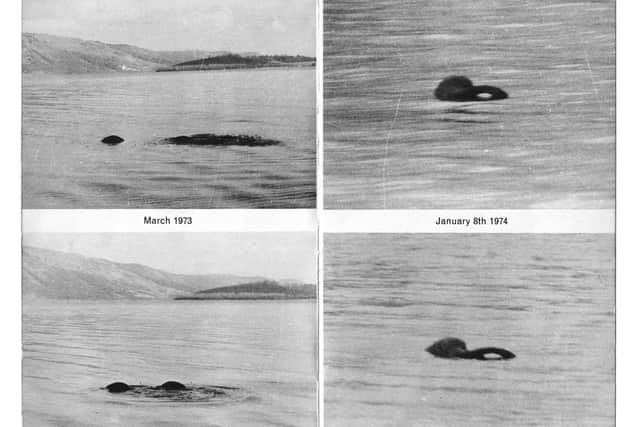 Some of controversial Loch Ness photographer Frank Searle's images.