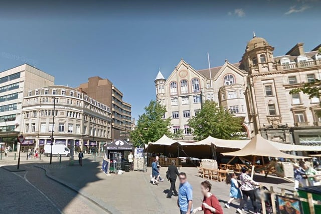 Sheffield is ranked 14th. Why not enjoy a trip to the city centre?