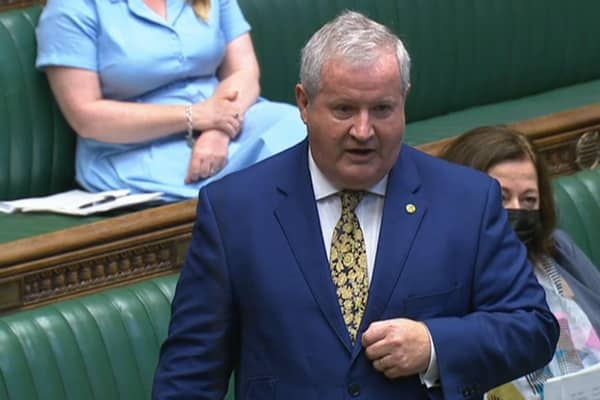 SNP Westminster leader Ian Blackford accused the Prime Minister of "pushing" to let the virus spread.