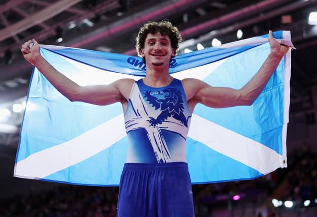 Terrestrial TV viewers missed out in the chance to see Reuben Ward become the first Scotsman to ever win the coveted all-around gymnastics title (Picture: Francois Nel/Getty Images)