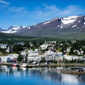 Akureyri, Iceland, home to the recently opened Forest Lagoon.