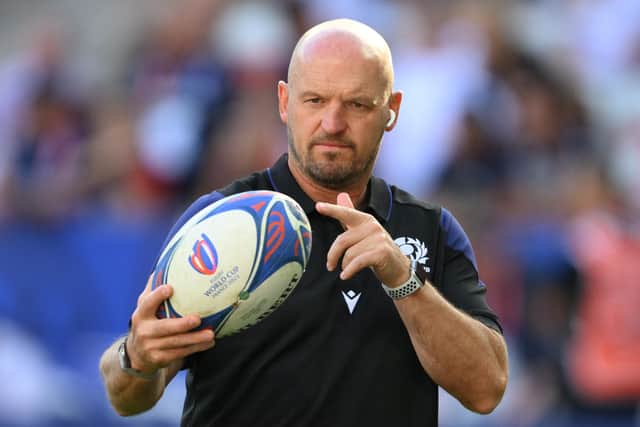 Scotland head coach Gregor Townsend has changed his entire starting 15 for the match against the USA. (Photo by NICOLAS TUCAT/AFP via Getty Images)