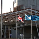 Scottish Parliament lower flags to half-mast in mark of respect for Sir David Amess.