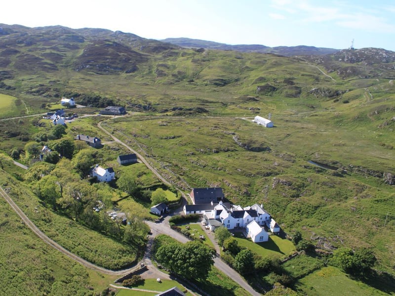 Built in 1750 on the tiny Isle of Colonsay, the Colonsay Hotel has stunning views views over the sea to the neighbouring island of Jura which can be enjoyed from the hotel's garden and terrace.