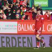 Calvin Ramsay has broke through as a regular first-team player at Aberdeen this season.  (Photo by Craig Foy / SNS Group)