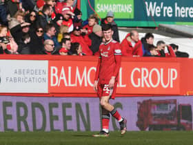 Calvin Ramsay has broke through as a regular first-team player at Aberdeen this season.  (Photo by Craig Foy / SNS Group)