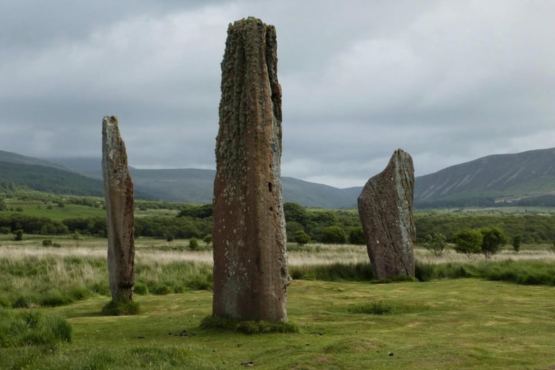Machrie Moor is a collection of six concentric stone circles that adorn a moor near the west coast of Arran. Carbon dating on surviving timber found at the site dates Machrie Moor to around 2030 BC.