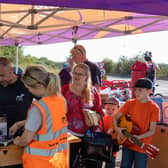 The FCC Environment team man a pop-up shop at the firm's Dix Pit recycling centre in Oxfordshire, offering residents a novel way to pick up a pre-loved bargain while helping avoid waste. Picture: SWNS