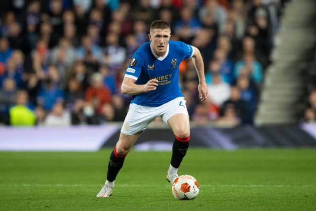 John Lundstram (above) has been discussed in the debate over Ryan Porteous' red card at Ibrox. Picture: SNS