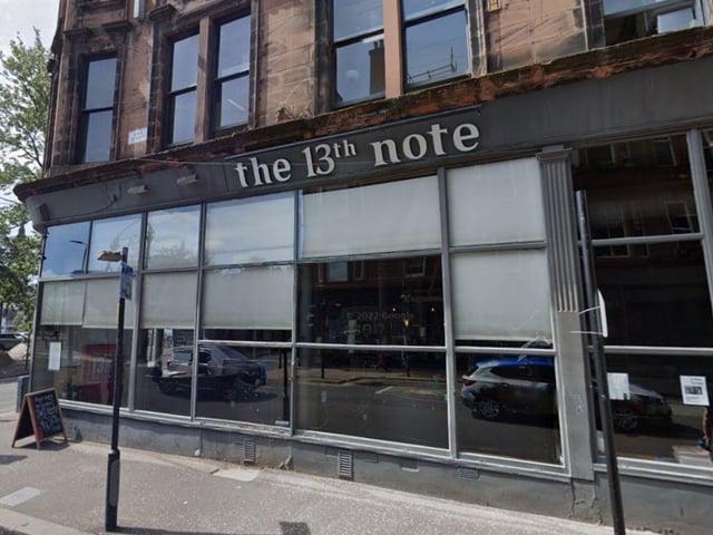 Situated between the Merchant City and the River Clyde on King Street, the 13th Note is a relaxed music bar offering great vegetarian and vegan food with plenty of floor space for your puppy pal. We've heard of rumours of free dog biscuits for good boys and girls.
