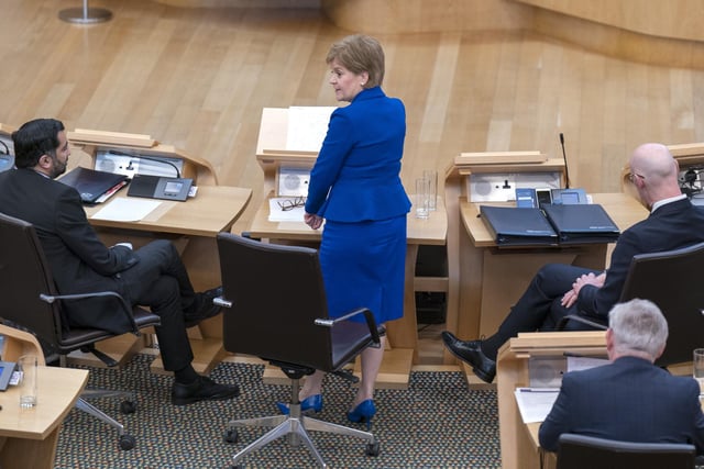 Ms Sturgeon told MSPs: “I have made my fair share of mistakes in the last eight years. And, of course, there are things I wish I had done better or differently.