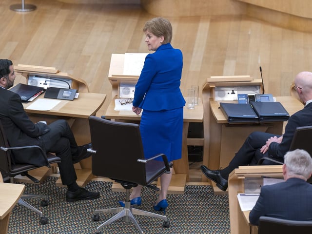 Ms Sturgeon told MSPs: “I have made my fair share of mistakes in the last eight years. And, of course, there are things I wish I had done better or differently.