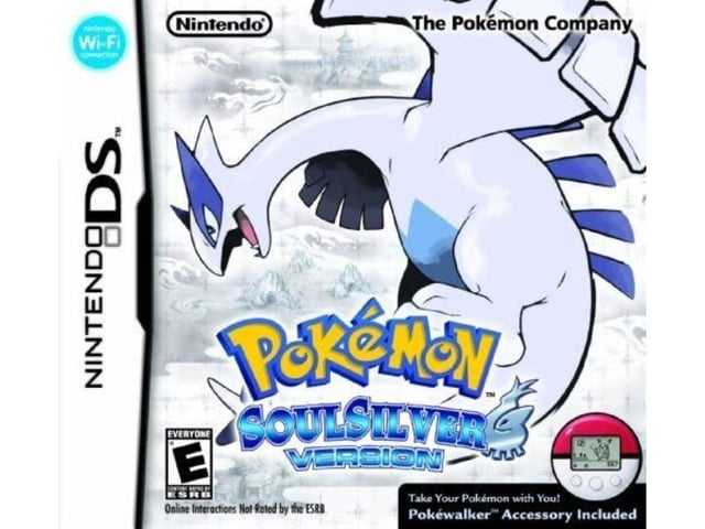 Another valuable monster hunting game is the DS version of Pokémon SoulSilver. Expect to pay £42.