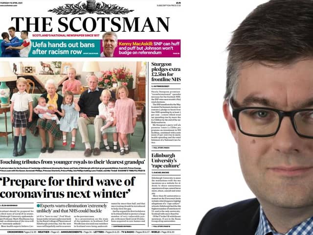 Neil McIntosh took up the position as editor of The Scotsman this week