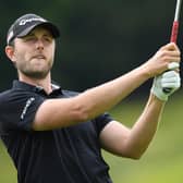 Chris Robb plays his second shot on the 14th hole during the second round of the Euram Bank Open at Golf Club Adamstal. Picture: Stuart Franklin/Getty Images