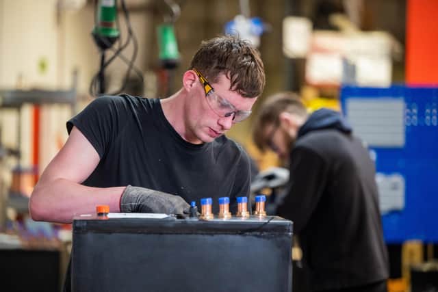 East Lothian-based Sunamp, which was set up in 2005, is a pioneer in the development of thermal storage systems. Picture: Sandy Young Photography