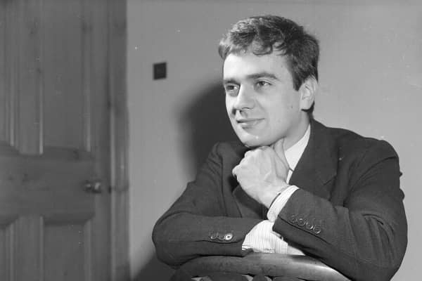 Pianist, comedian and actor Dudley Moore during the Edinburgh Festival Fringe in 1960.
