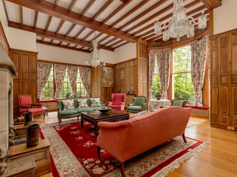 Charles says: “We had to go through the whole house, to take out extra kitchens, and we restored the dining room as it had been made into two bedrooms and a bathroom.”