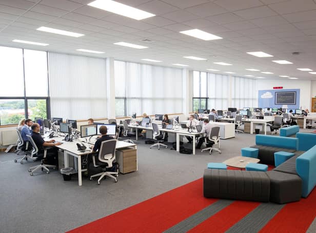 The offices of East Kilbride-based Eureka Solutions.