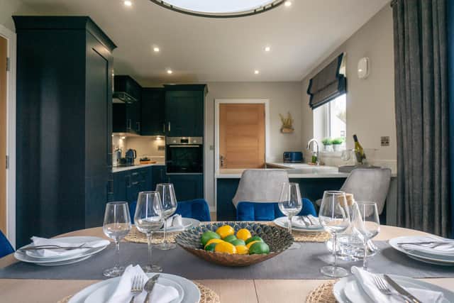 Allanwater Homes are complete with luxury fitted kitchens