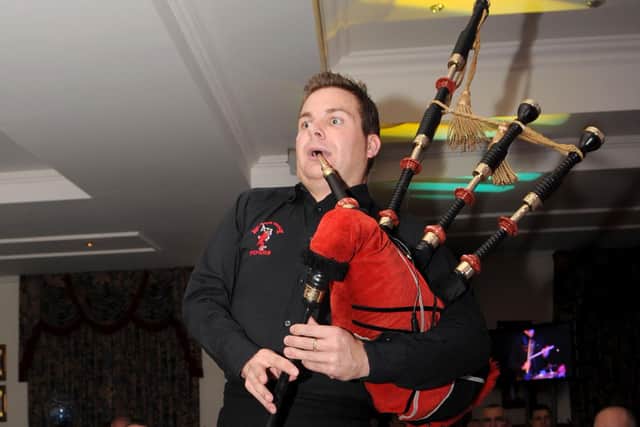 I created, was MD of, and for years performed with, the Red Hot Chilli Pipers. Picture: Lisa Ferguson.