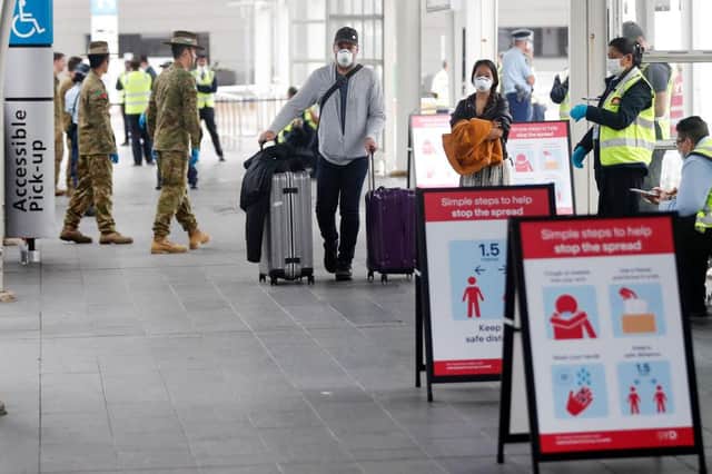 International arrivals into the UK will be placed into mandatory quarantine in hotels for 10 days if the arrive from high risk countries, similar to measures introduced in Australia. (Picture: Brendon Thorne/Getty Images)