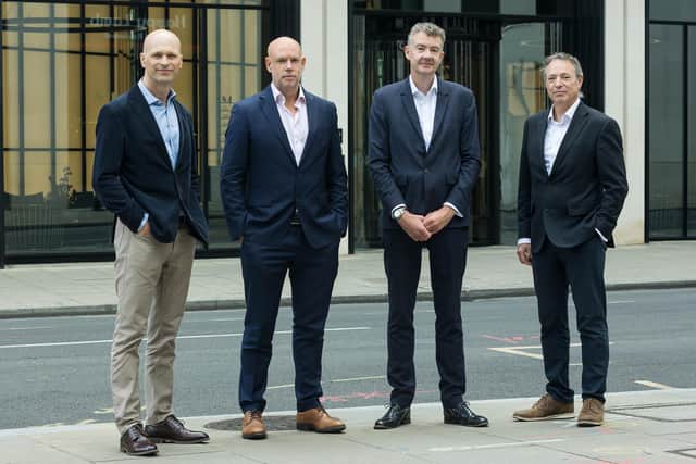Nolan Masters, David Gibson, Mark Lappin and Clive Curd.