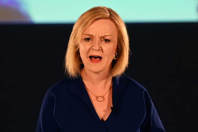 Liz Truss's has warned her plans for the economy may cause 'disruption' and that some people will not like it (Picture: Matthew Horwood/Getty Images)