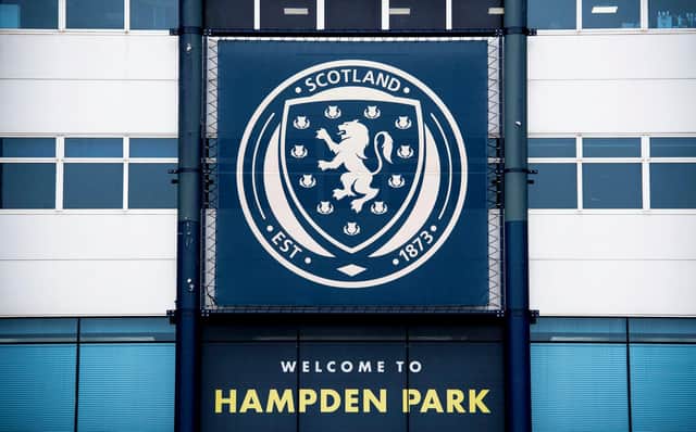 The Scottish FA responded to comments made by Rangers chief Stewart Robertson. Picture: SNS